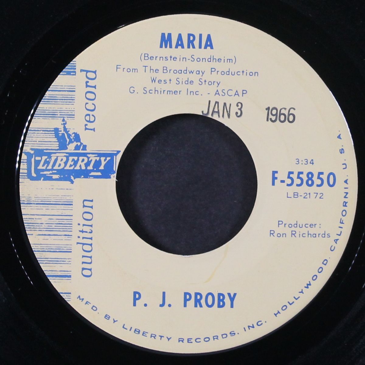 maria by P.J. PROBY