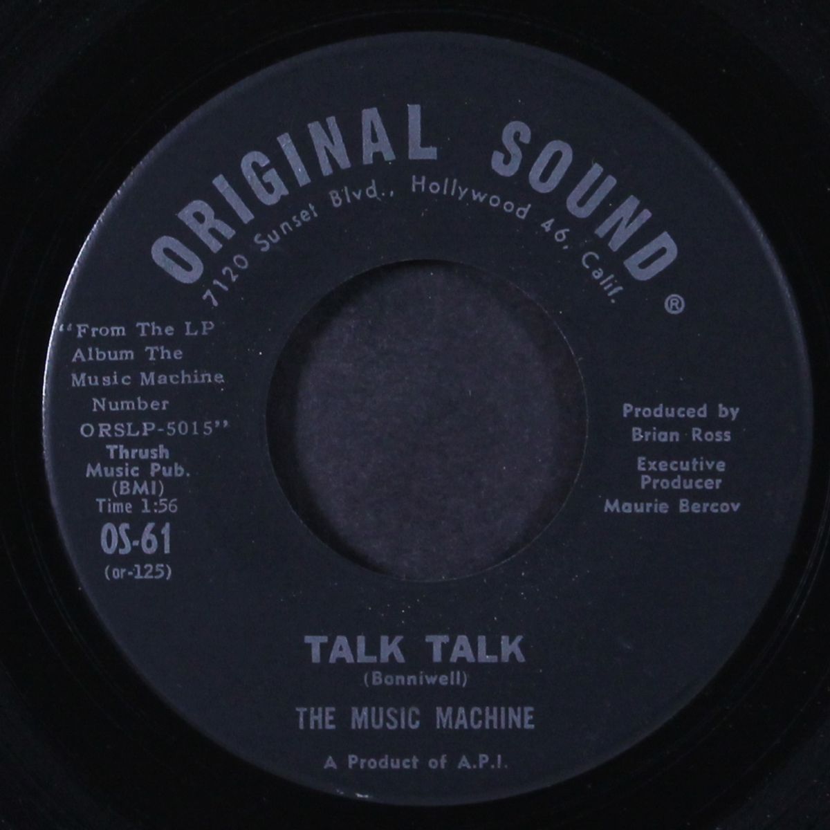 talk talk / come on in by MUSIC MACHINE