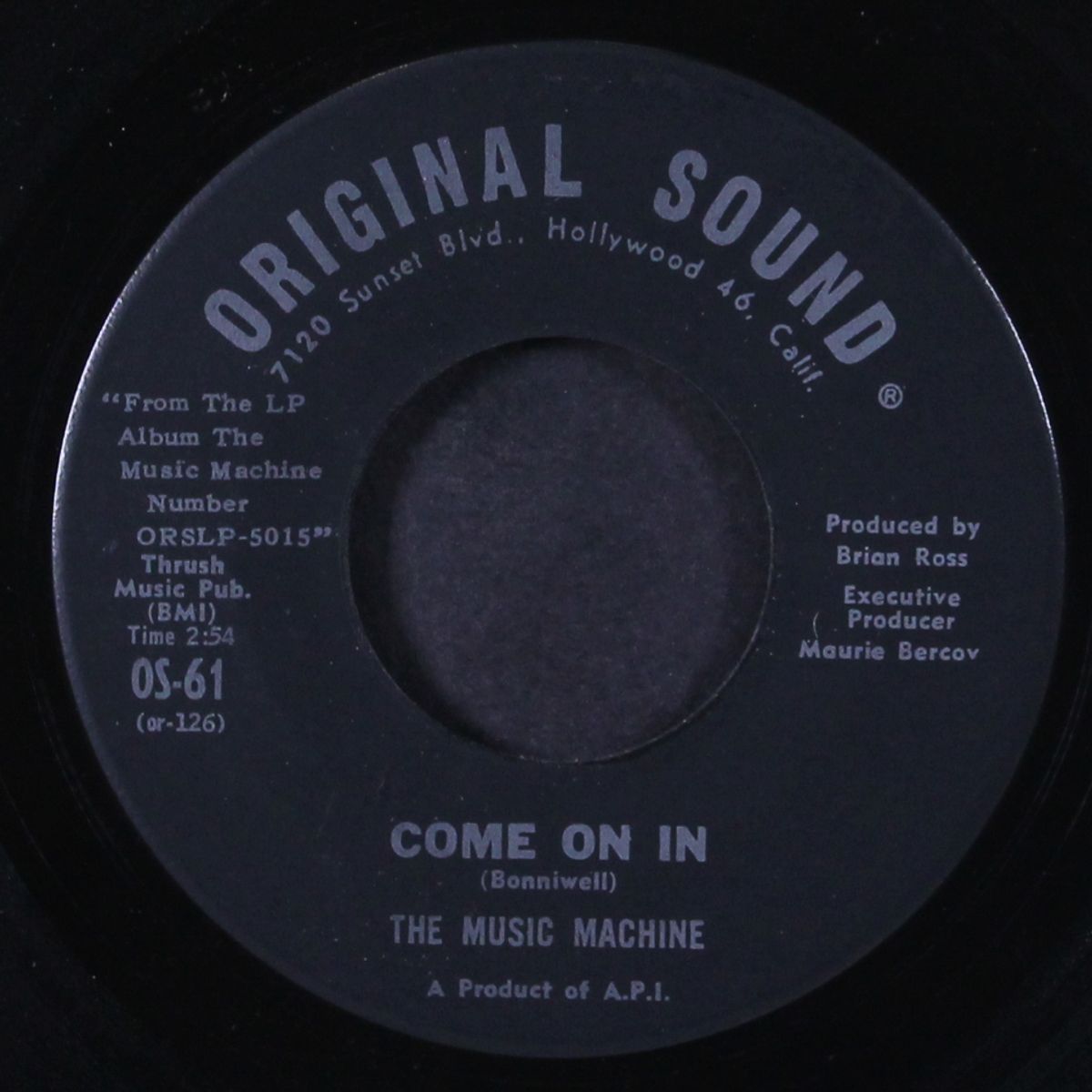 talk talk / come on in by MUSIC MACHINE