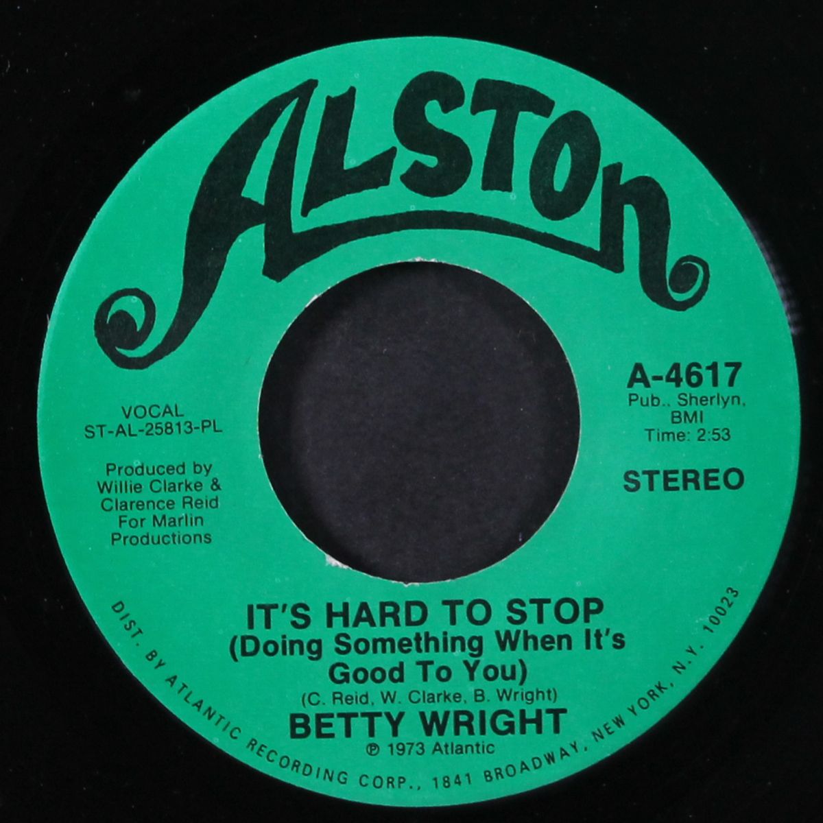 it's hard to stop / who'll be the fool by BETTY WRIGHT