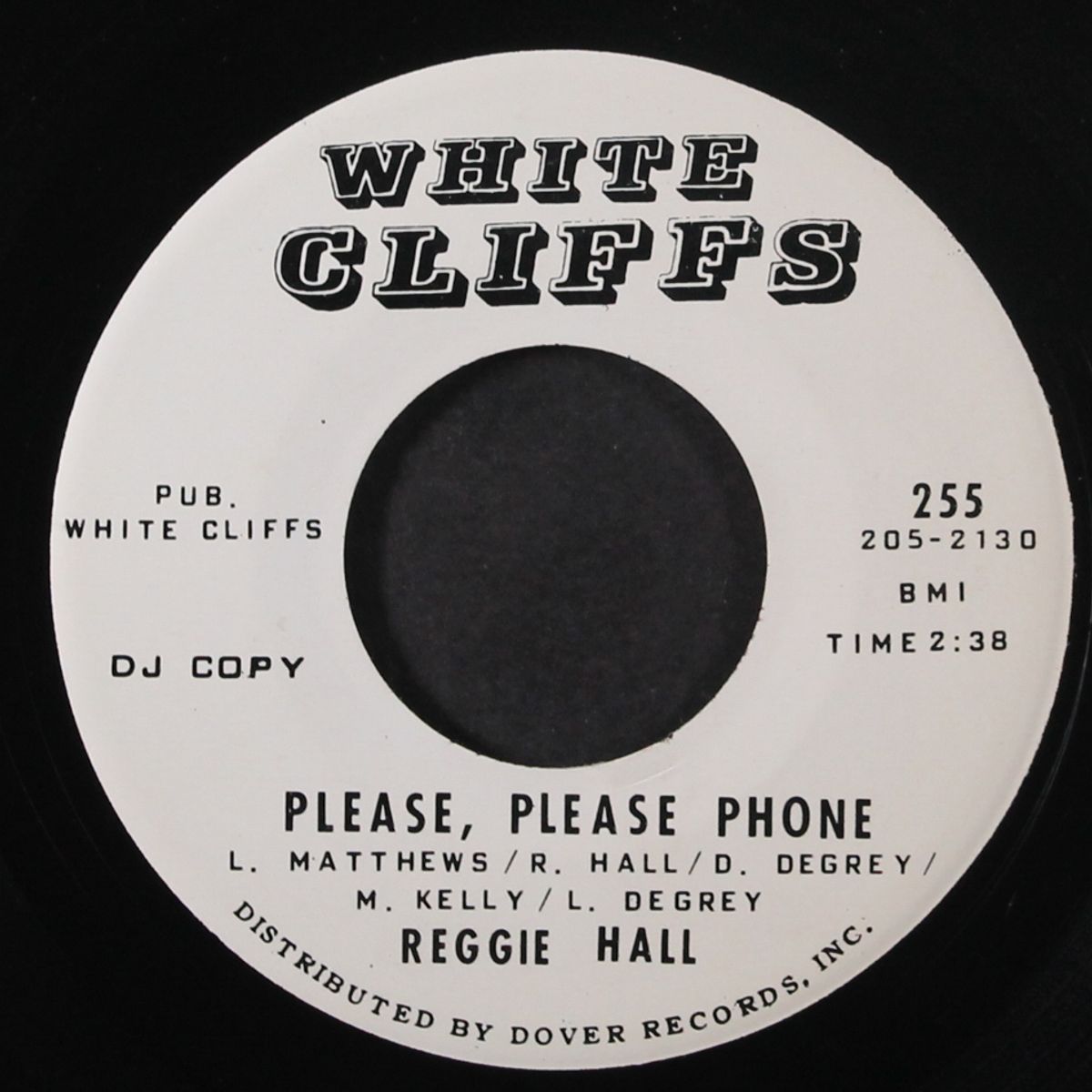 please, please, phone / shoo fly by REGGIE HALL