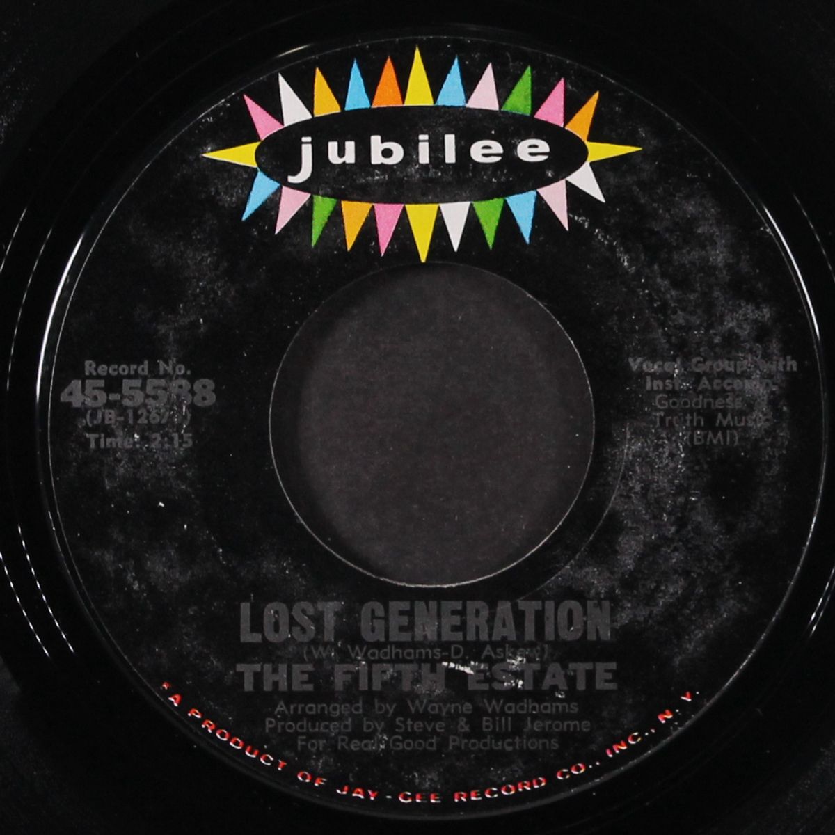 the goofin song / lost generation by FIFTH ESTATE