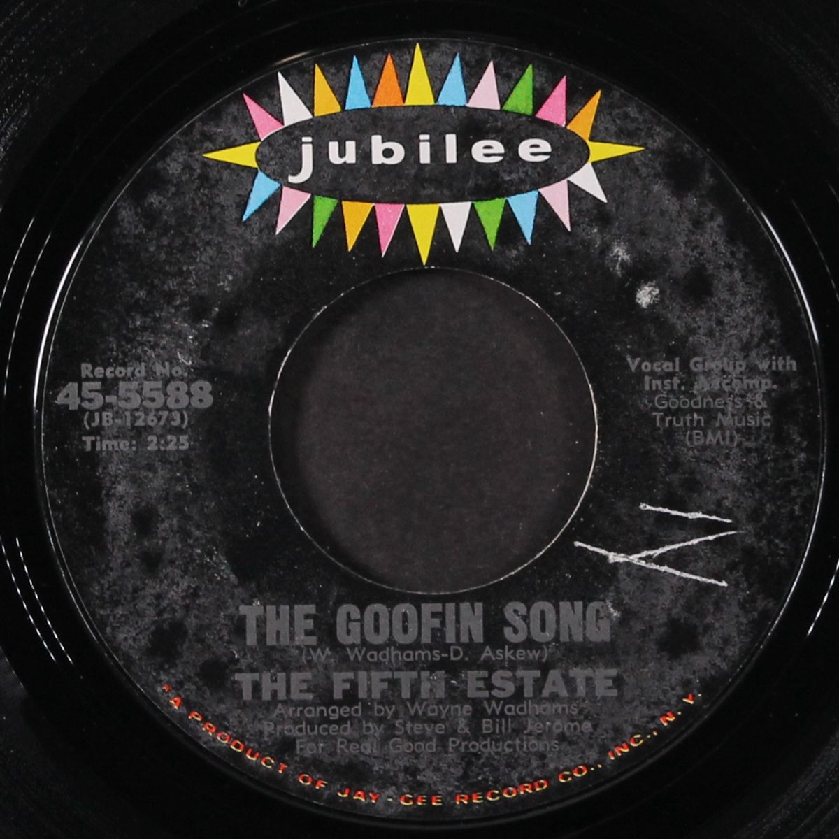 the goofin song / lost generation by FIFTH ESTATE