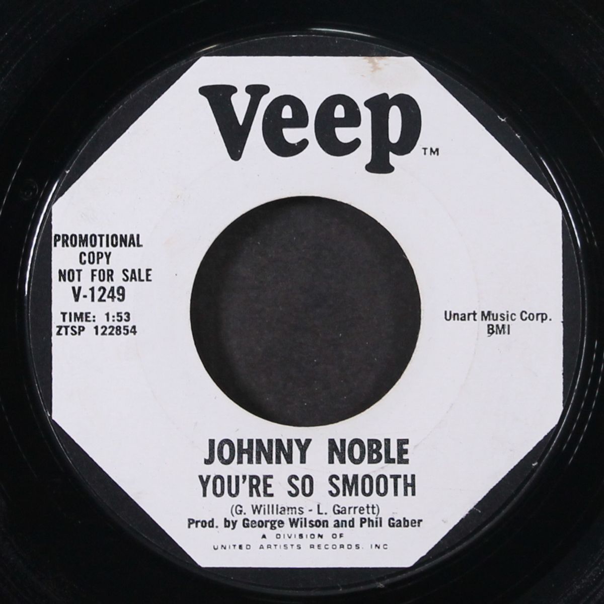 no use cryin' / you're so smooth by JOHNNY NOBLE