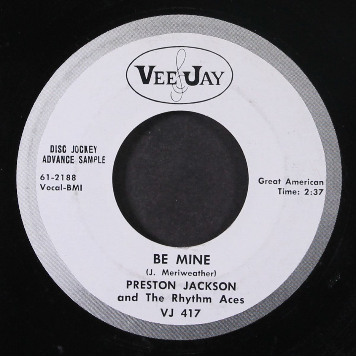 be mine / joni by PRESTON JACKSON & RHYTHM ACES