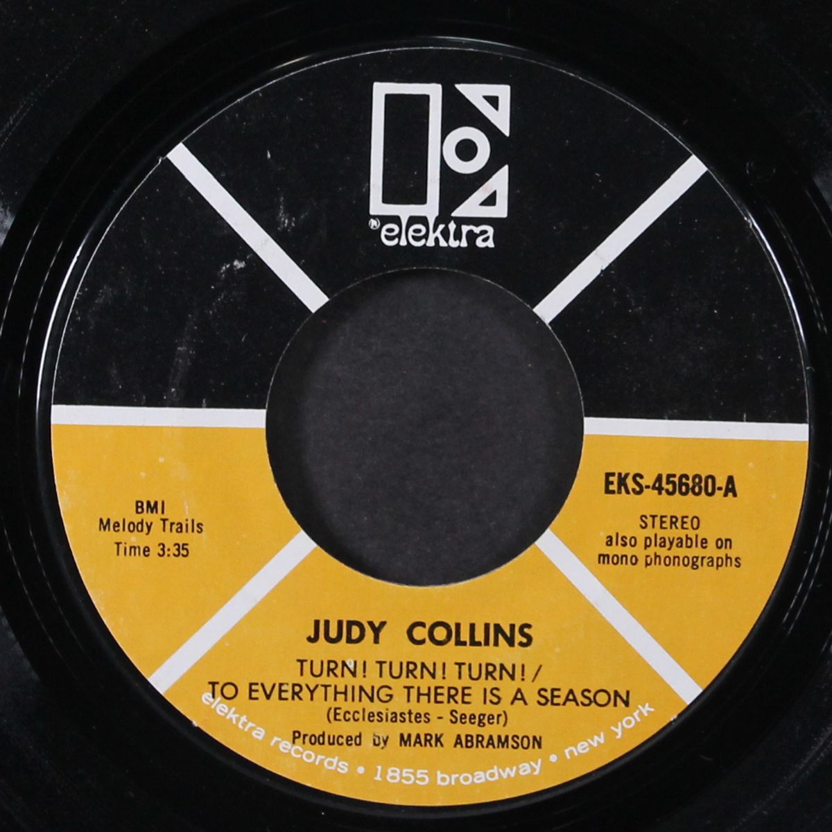turn! turn! turn! by JUDY COLLINS