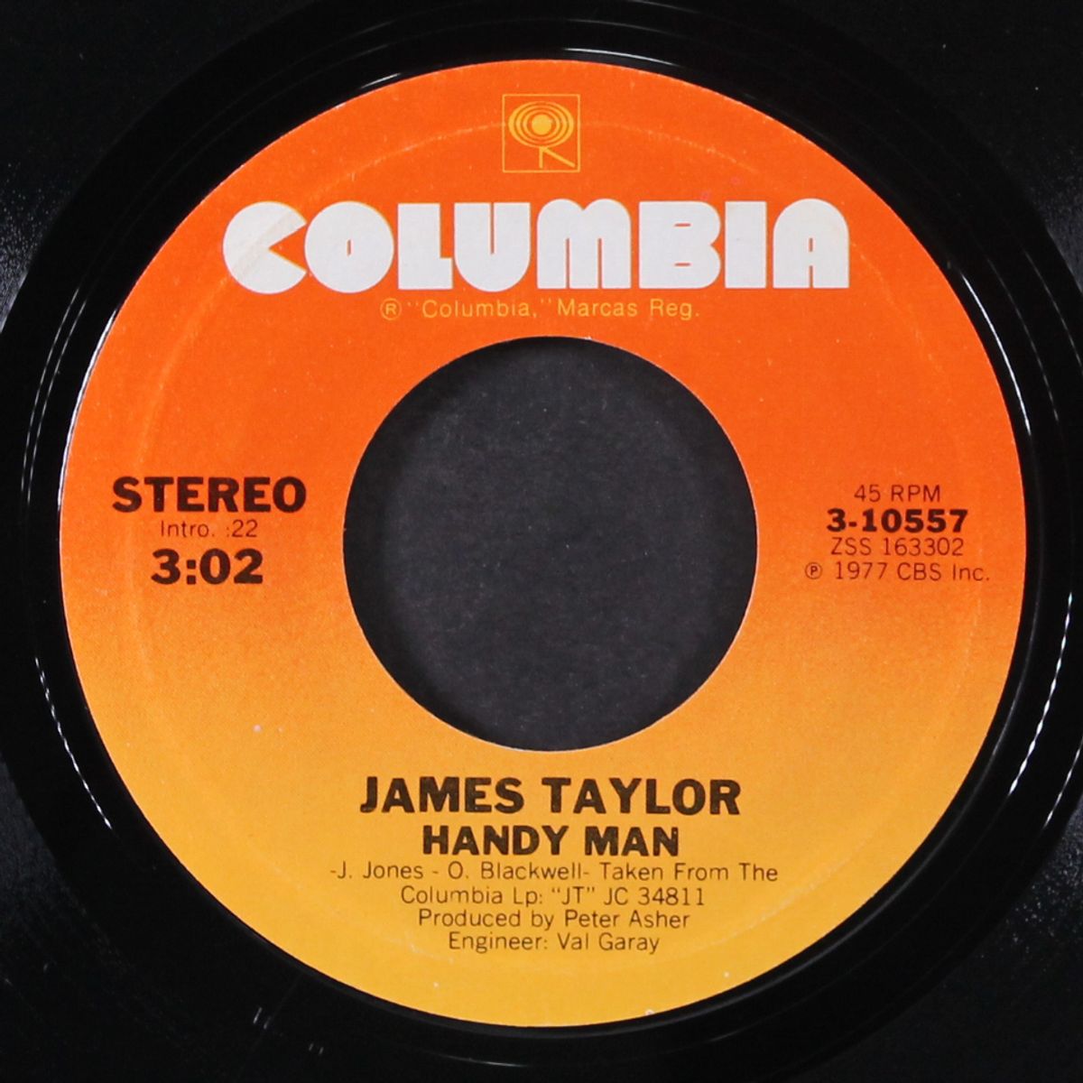 handy man / bartender's blues by JAMES TAYLOR