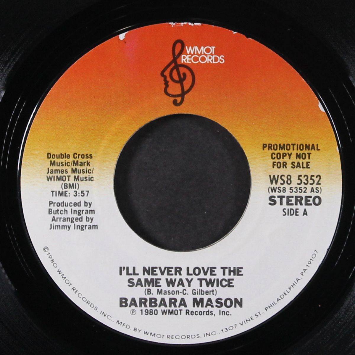 i'll never love the same way twice / same by BARBARA MASON