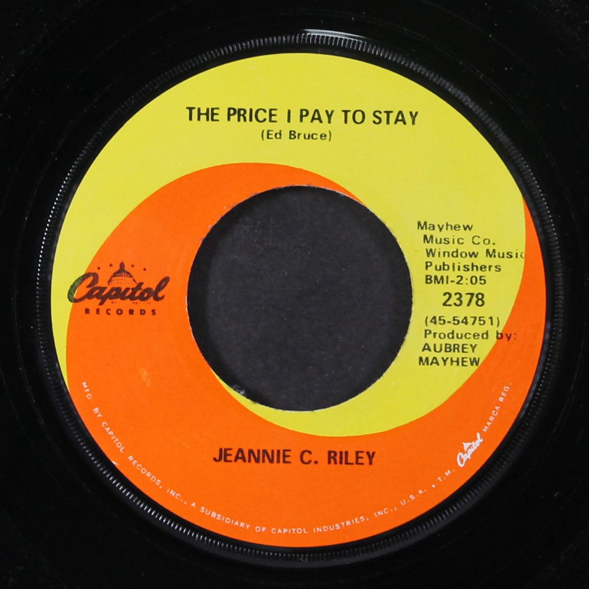 how can anything so right be so wrong / the price i pay to stay by JEANNIE C. RILEY