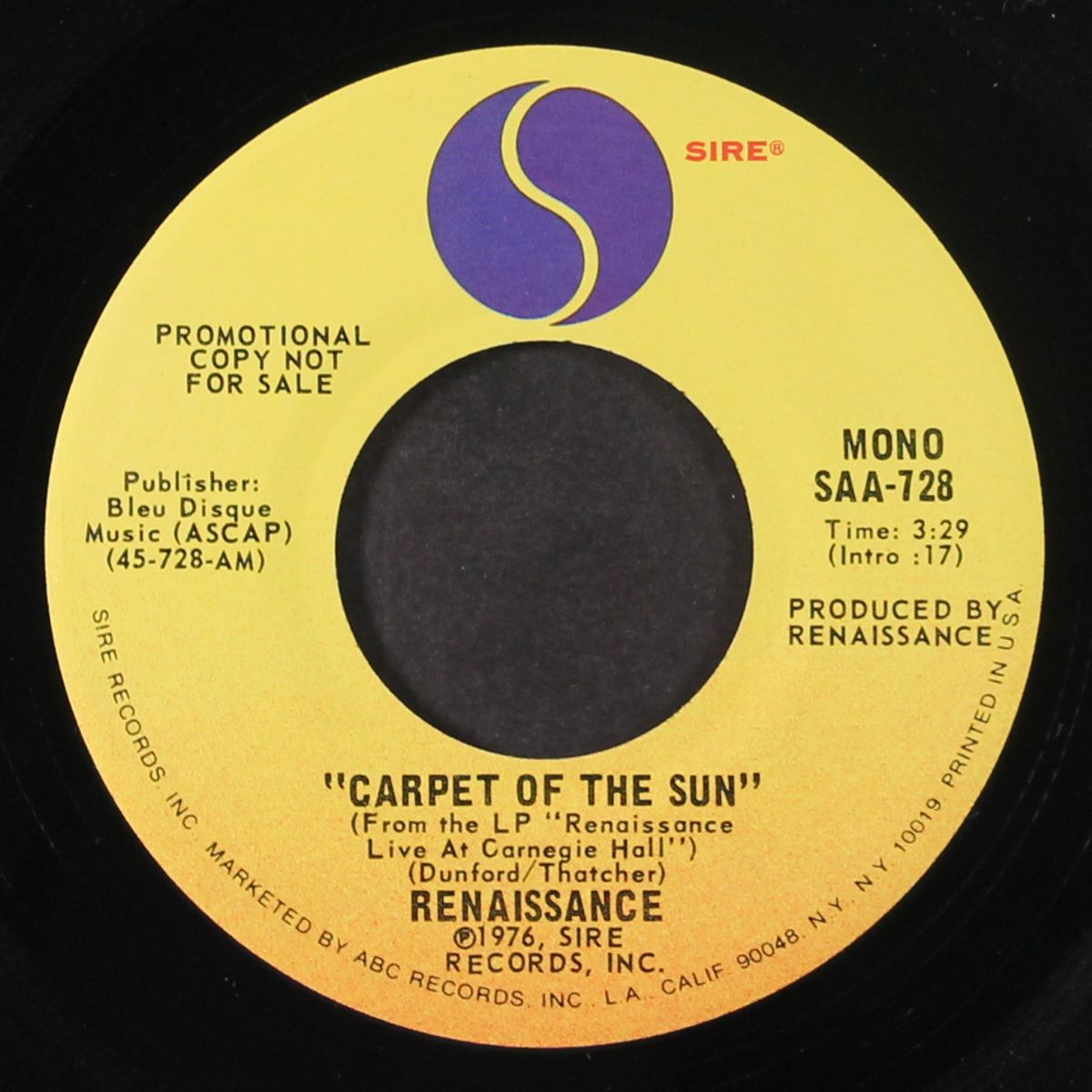 carpet of the sun / mono by RENAISSANCE