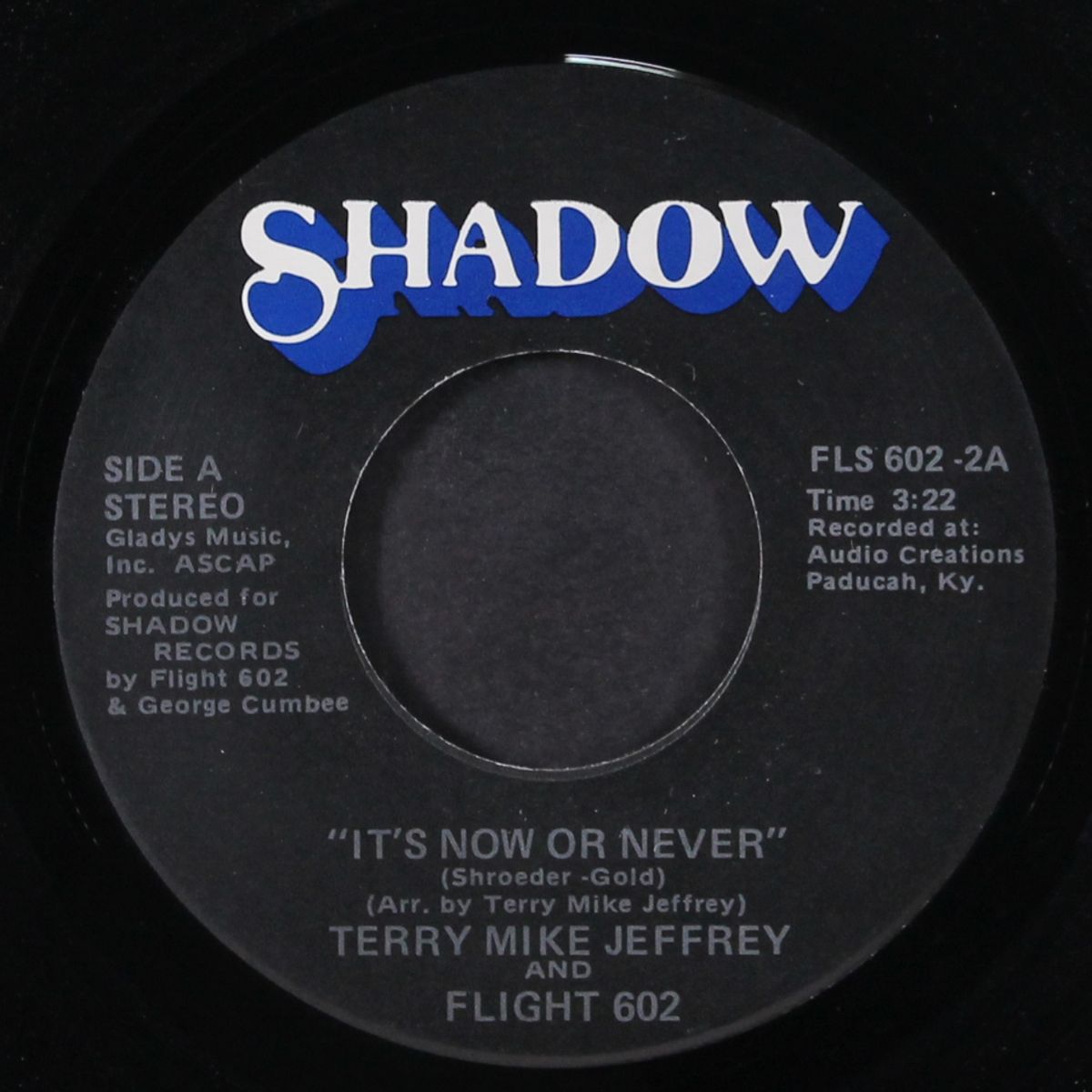 it's now or never / jesus man by TERRY MIKE JEFFREY & FLIGHT 602