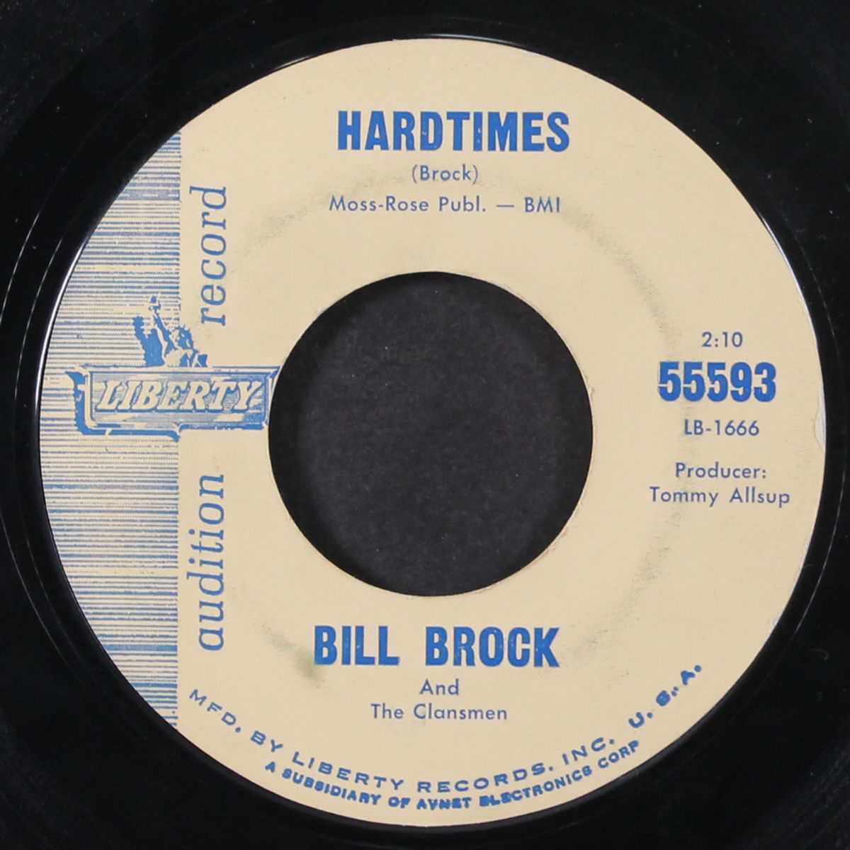 hardtimes / if you're afraid to tell him i will by BILL BROCK