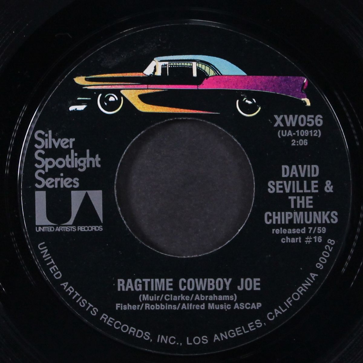 the chipmunk song / ragtime cowboy joe by DAVID SEVILLE & CHIPMUNKS