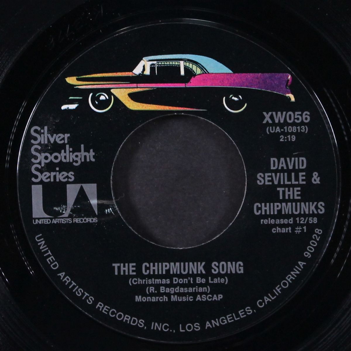 the chipmunk song / ragtime cowboy joe by DAVID SEVILLE & CHIPMUNKS