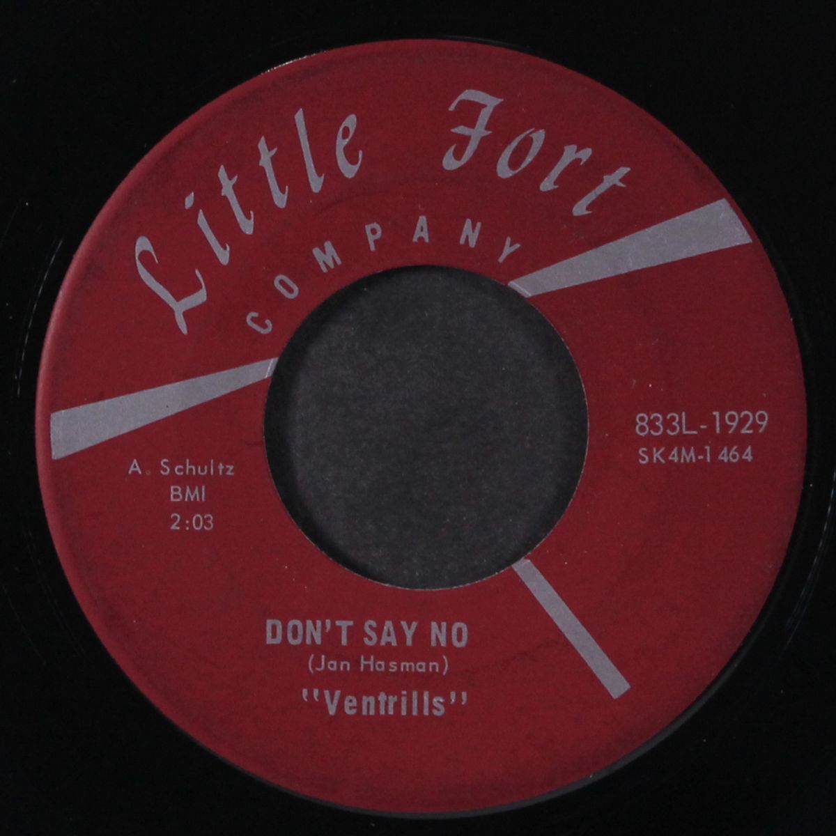 do the jerk waltz / don't say no by VENTRILLS