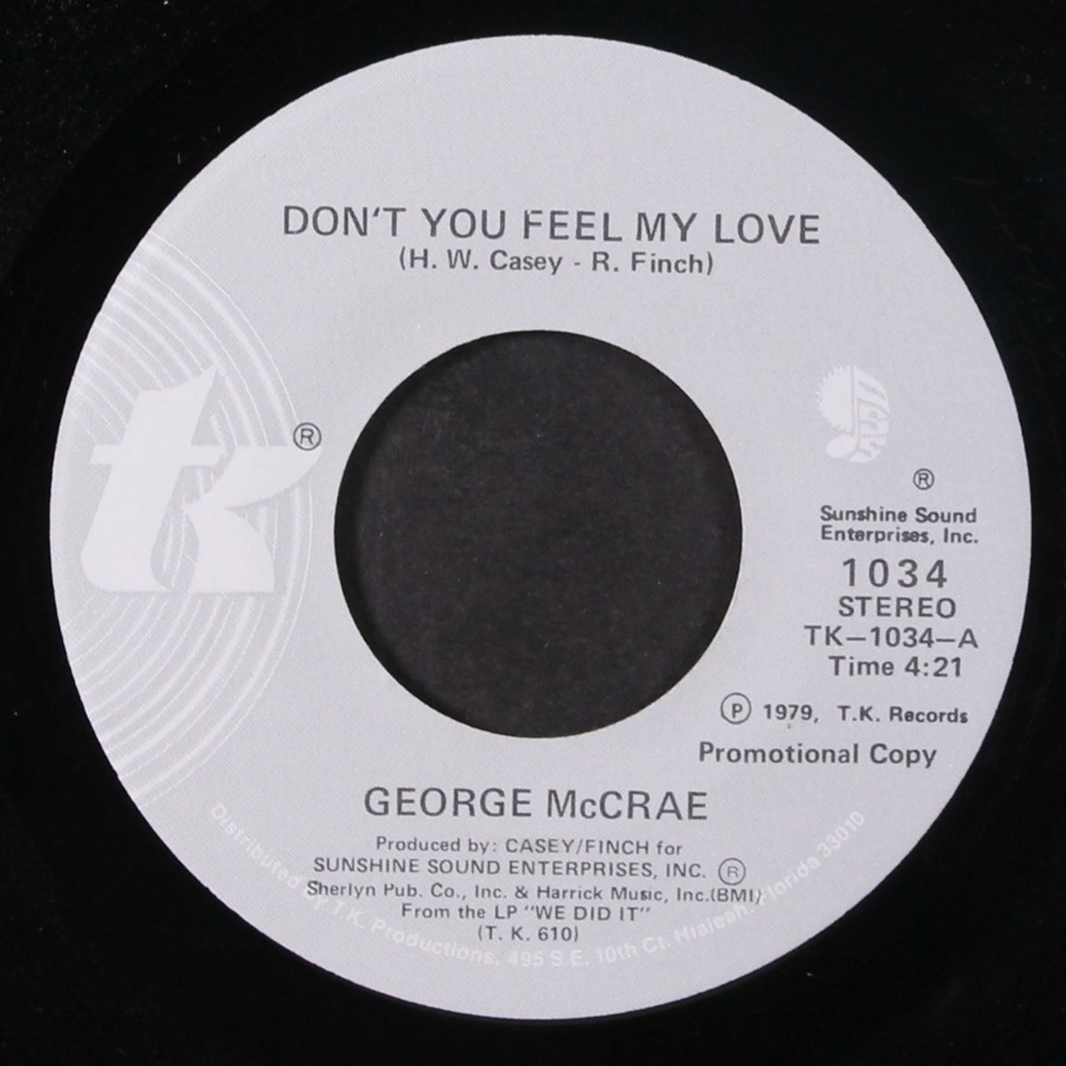 don't you feel my love by GEORGE MCCRAE
