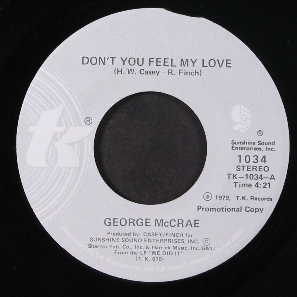 don't you feel my love by GEORGE MCCRAE