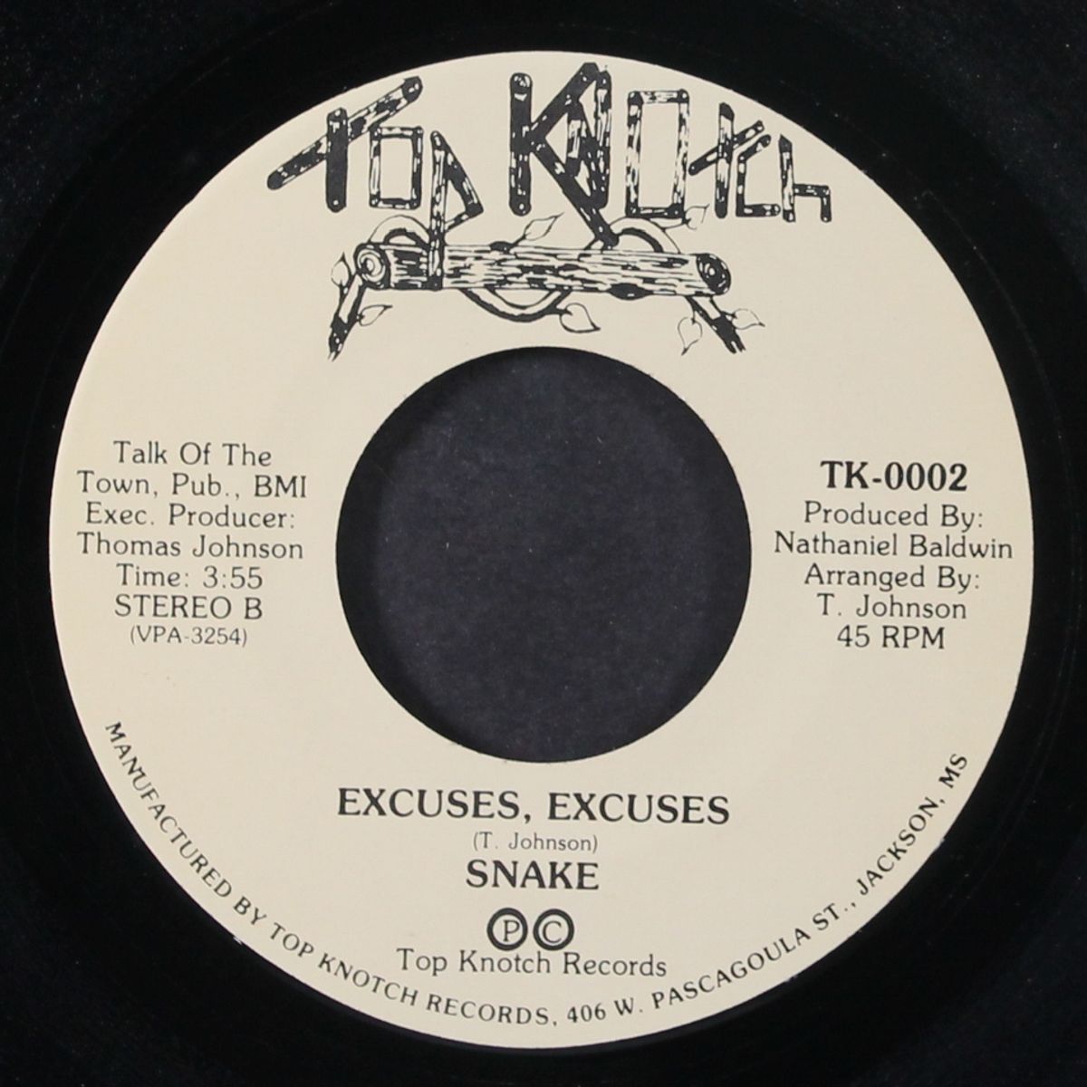 excuses, excuses / that's why they call me snake by SNAKE