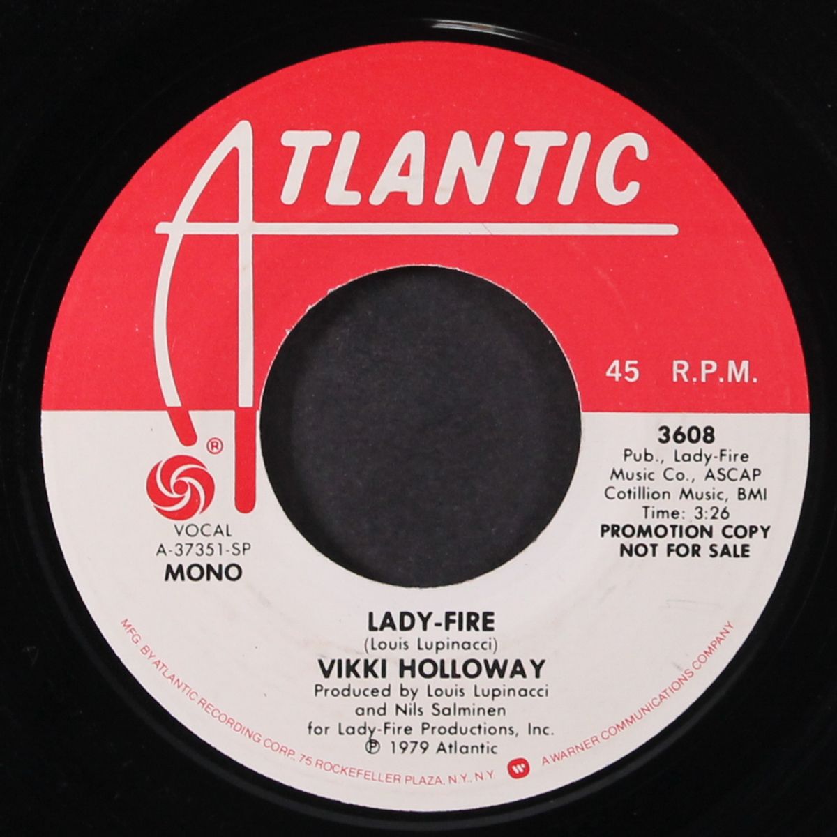 lady-fire / mono by VIKKI HOLLOWAY