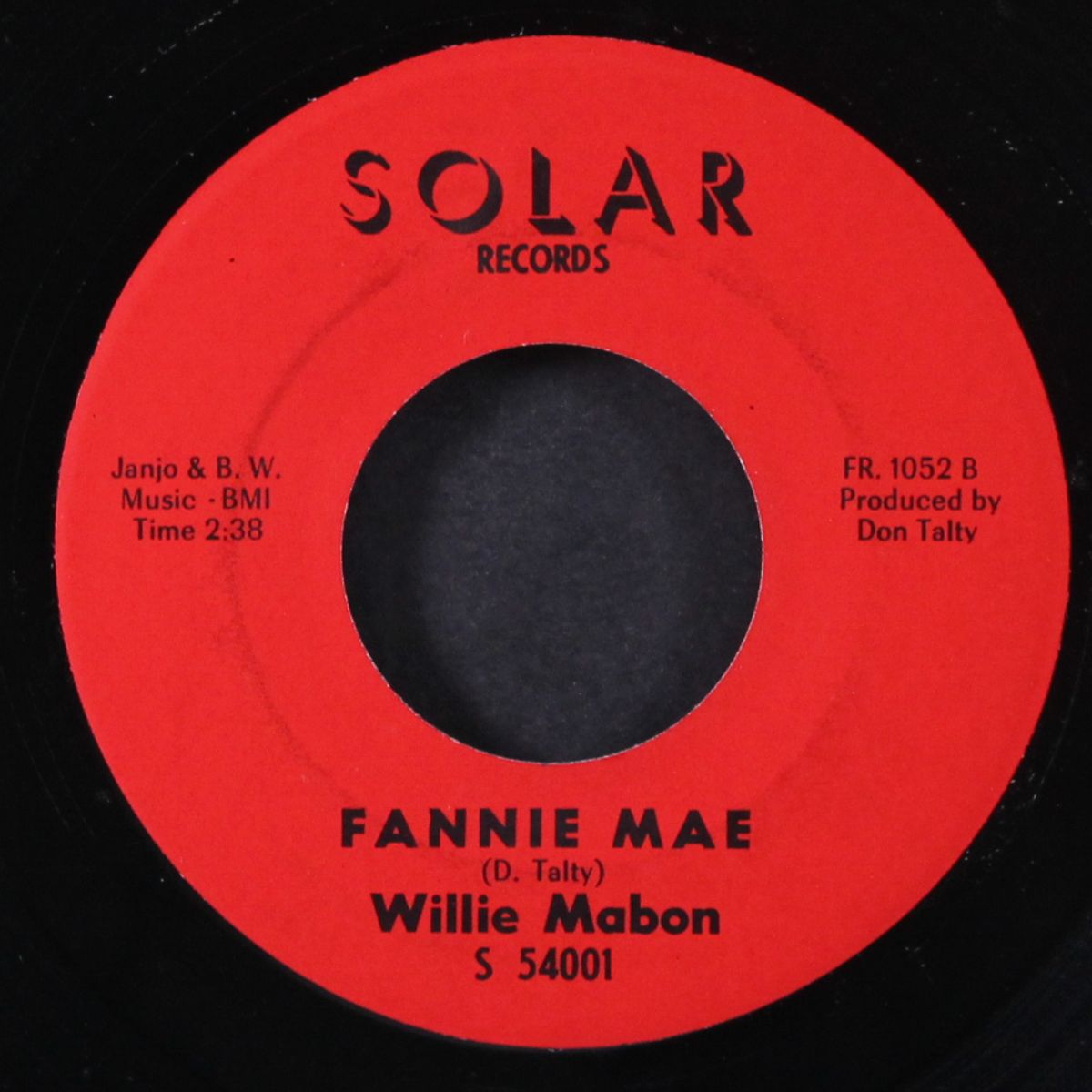 early one morning / fannie mae by WILLIE MABON