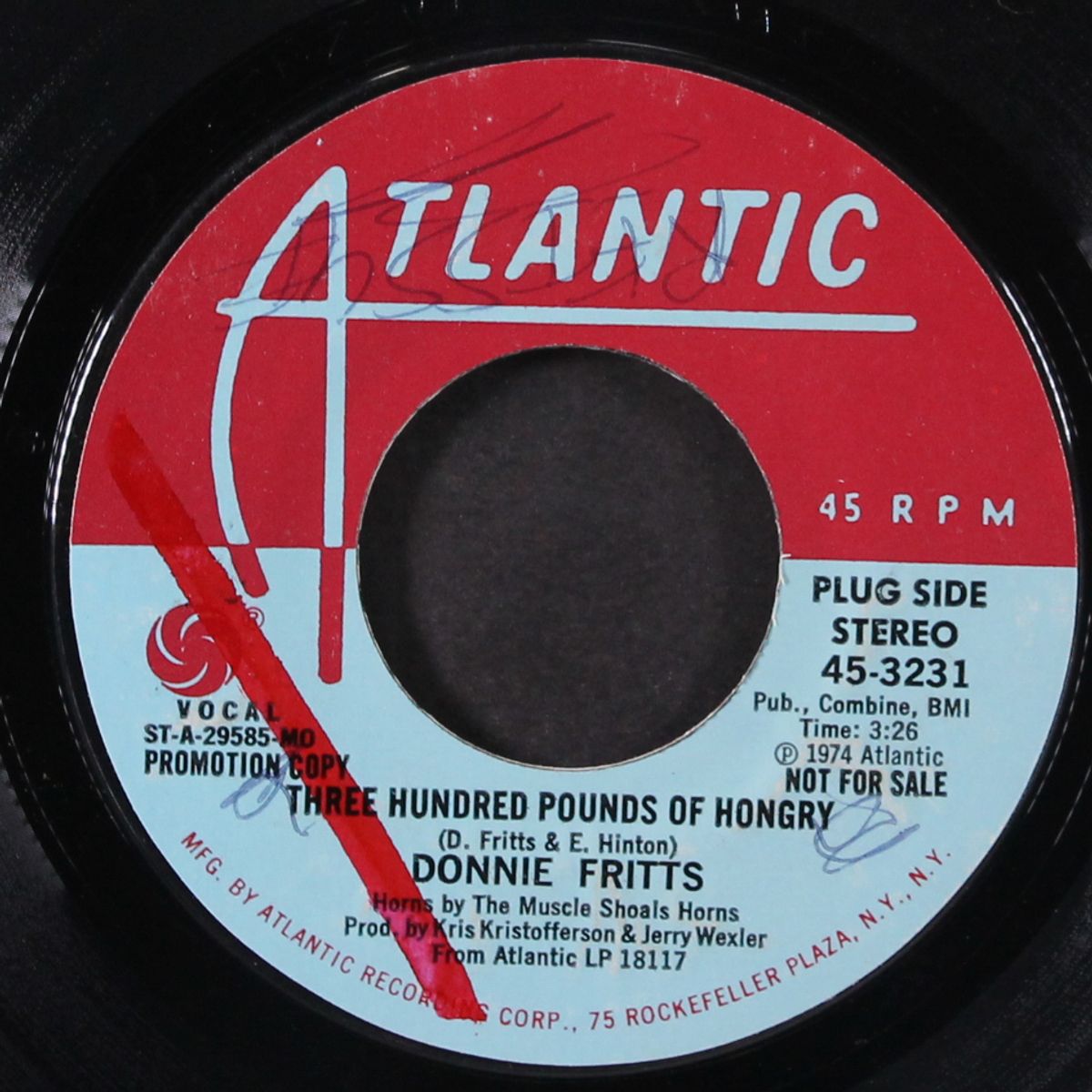 three hundred pounds of hongry / mono by DONNIE FRITTS