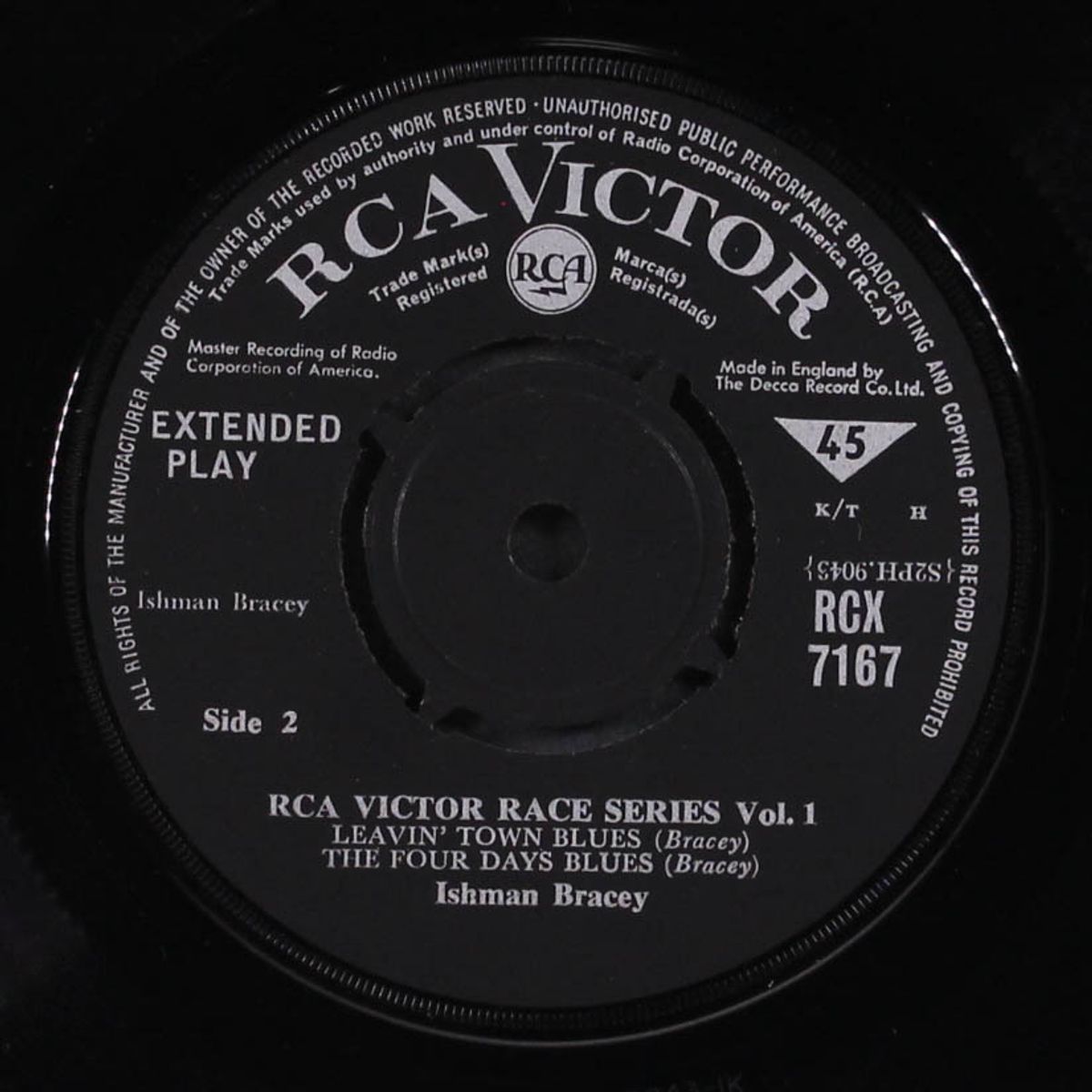rca victor race series, vol. 1 by ISHMAN BRACEY