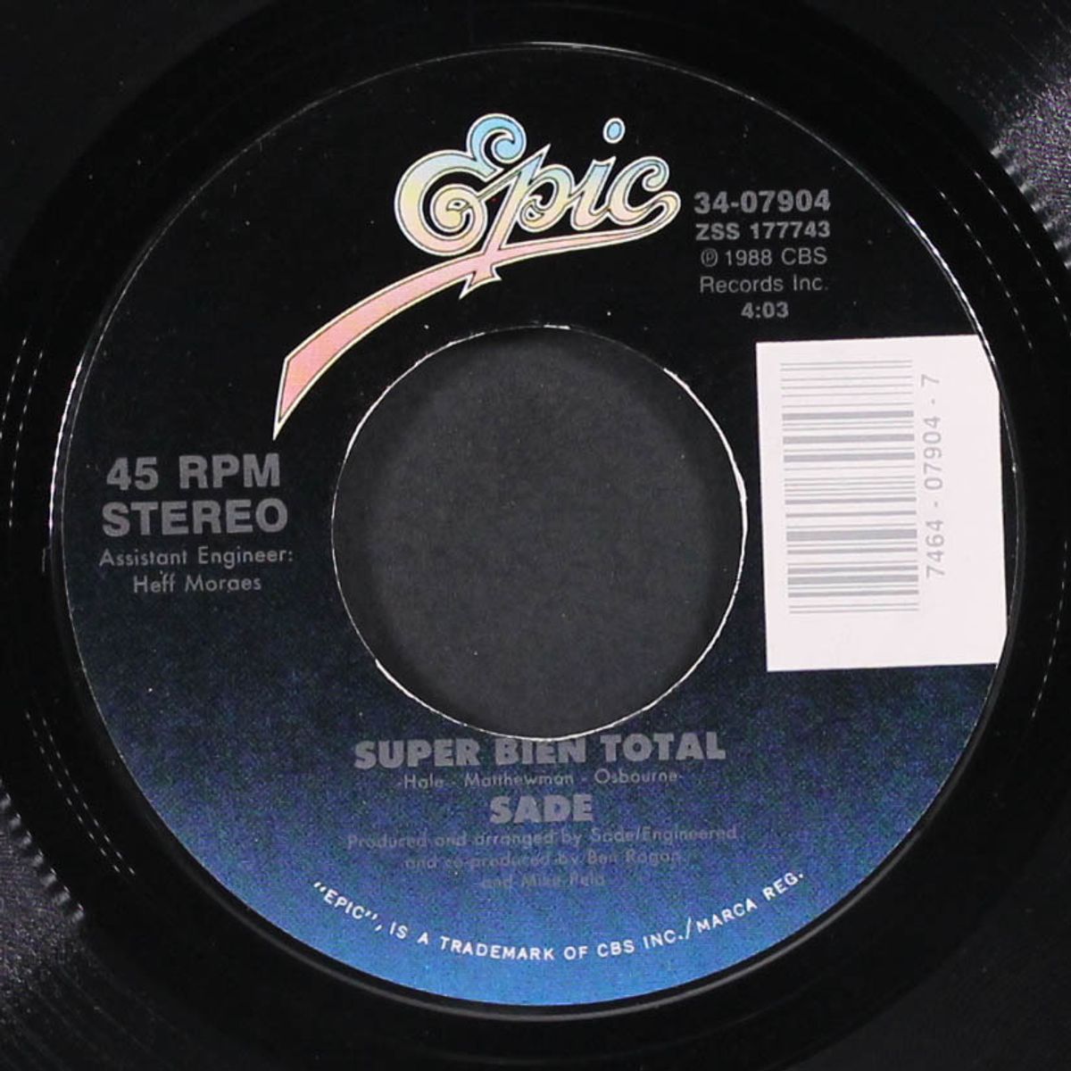 paradise / super bien total by SADE