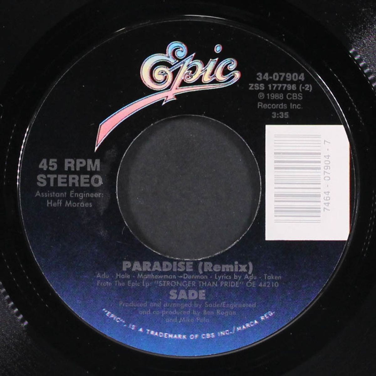 paradise / super bien total by SADE