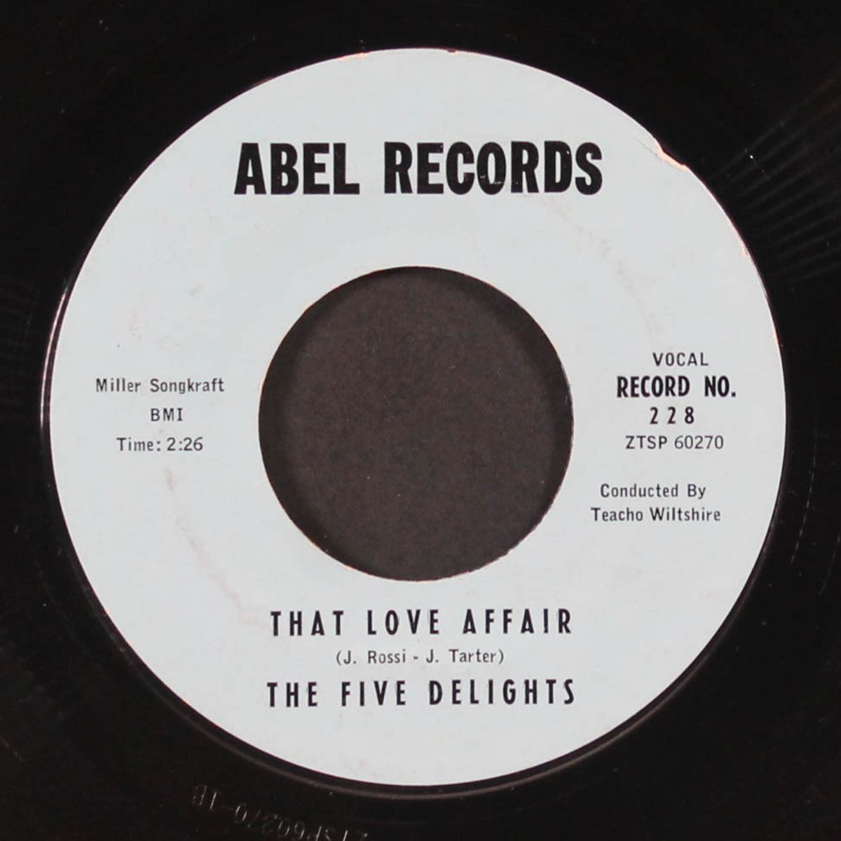 the thought of losing you / that love affair by FIVE DELIGHTS