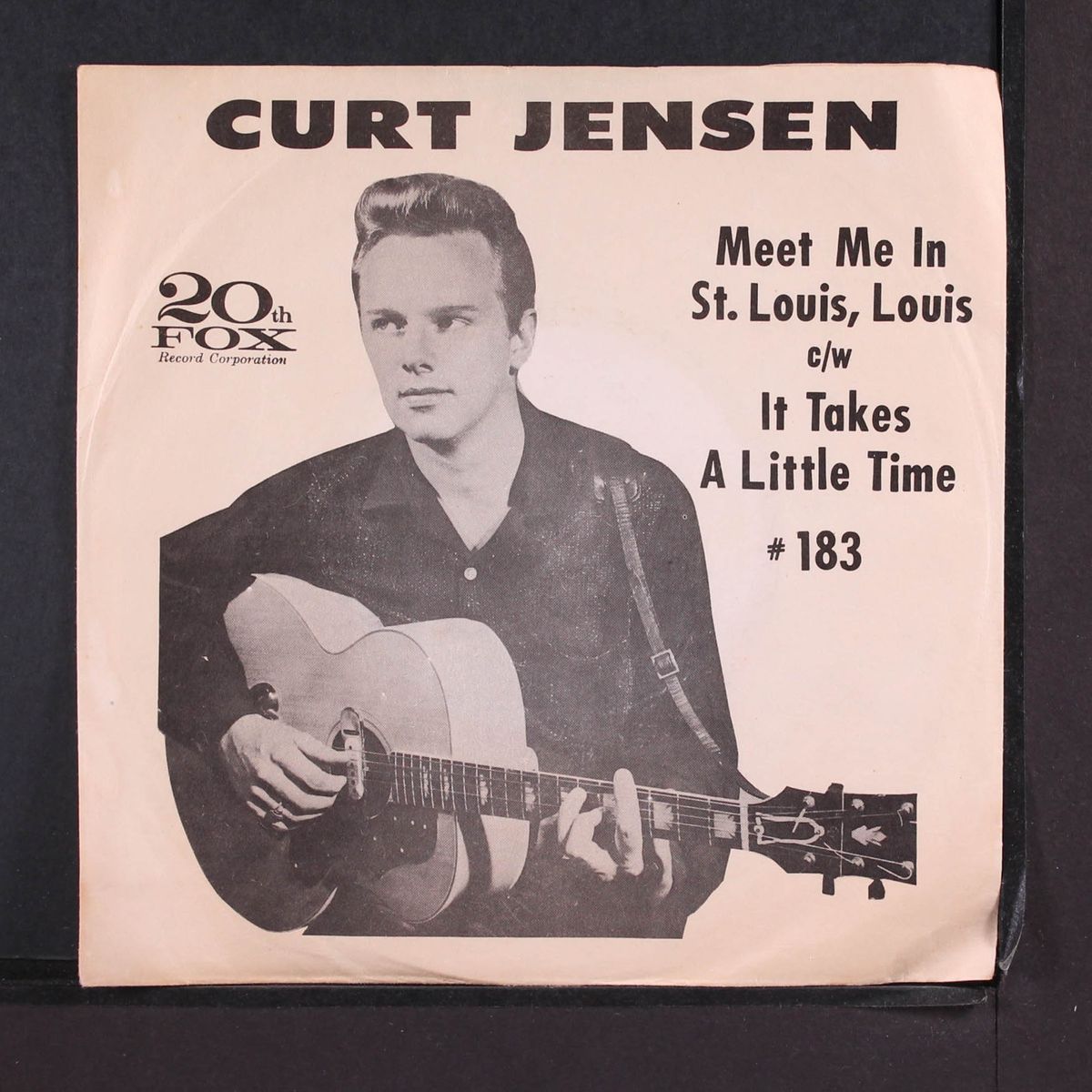 meet me in st. louis, louis / it takes a little time by CURT JENSEN