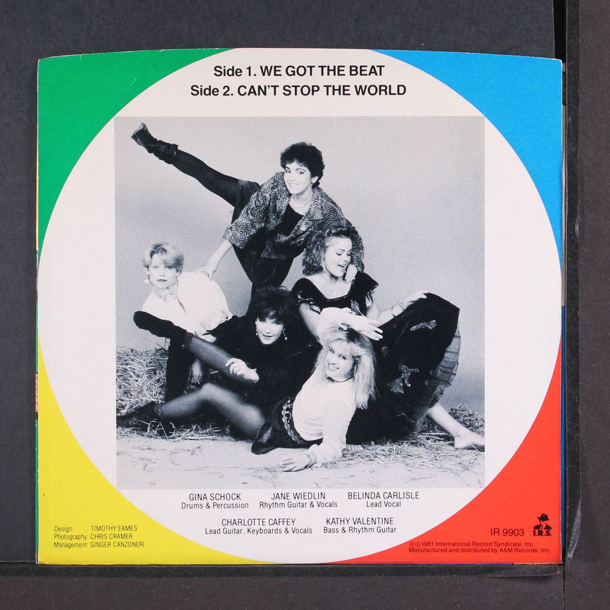 we got the beat / can't stop the world by GO-GO'S