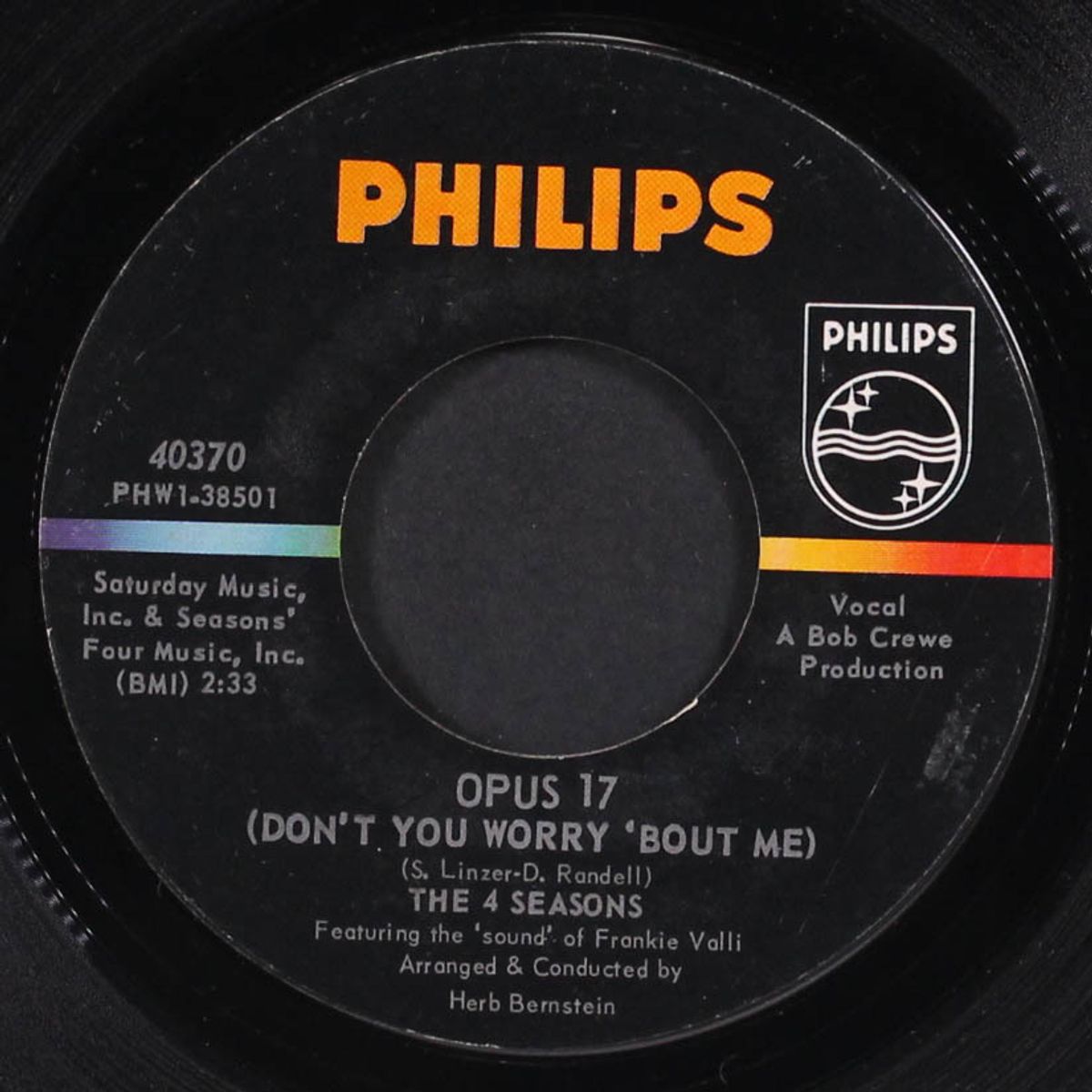 opus 17 (don't you worry 'bout me) / beggars parade by FOUR SEASONS