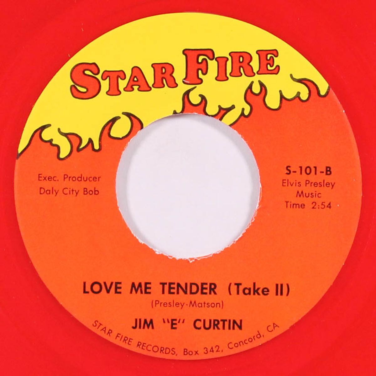 love me tender by JIM "E" CURTIN