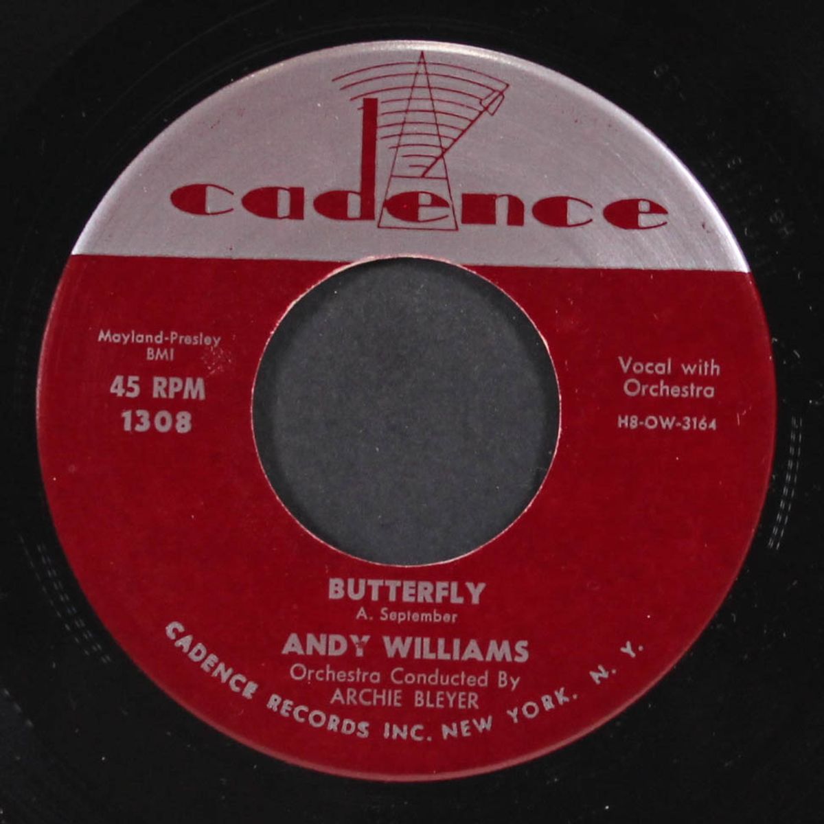 butterfly / it doesn't take very long by ANDY WILLIAMS