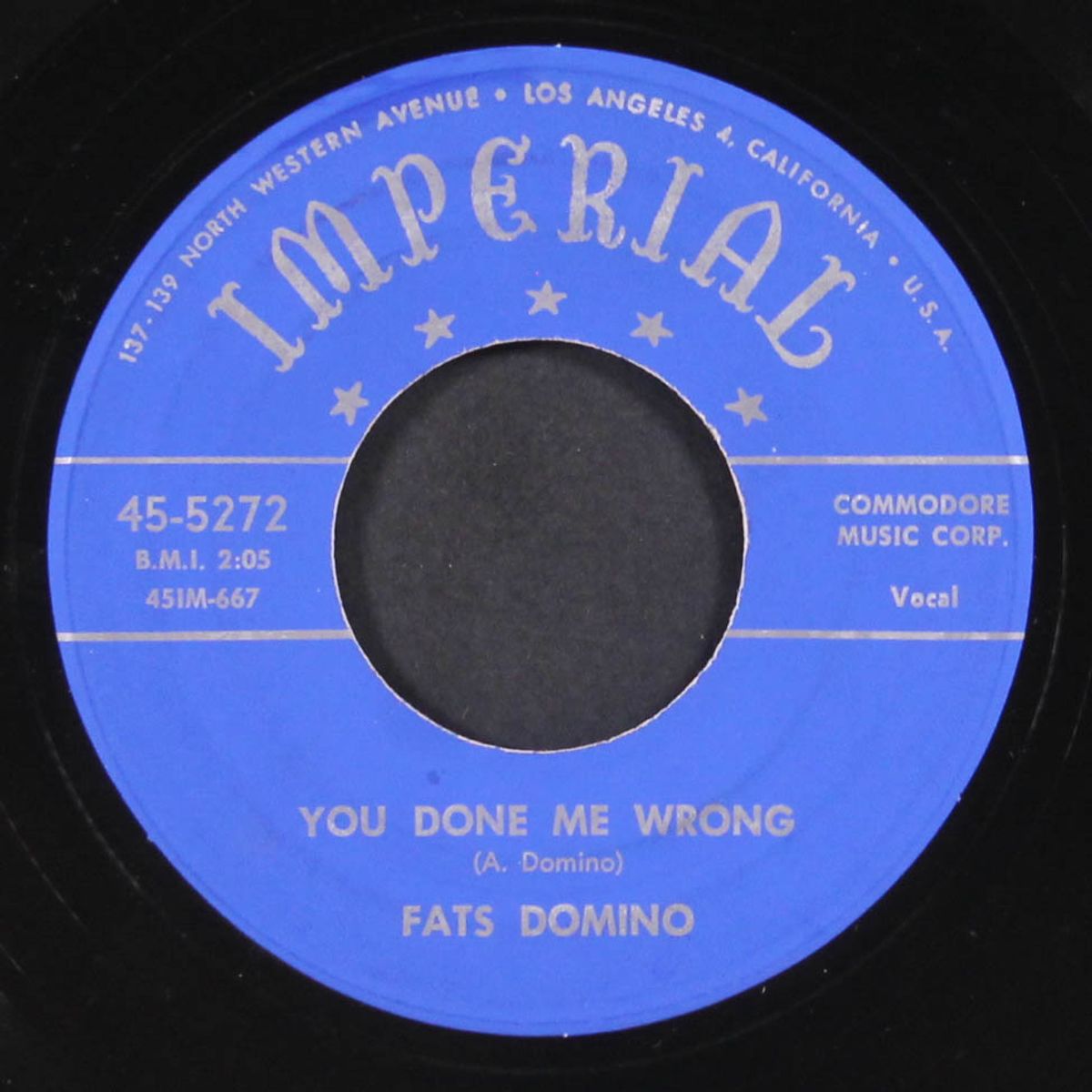 little school girl / you done me wrong by FATS DOMINO