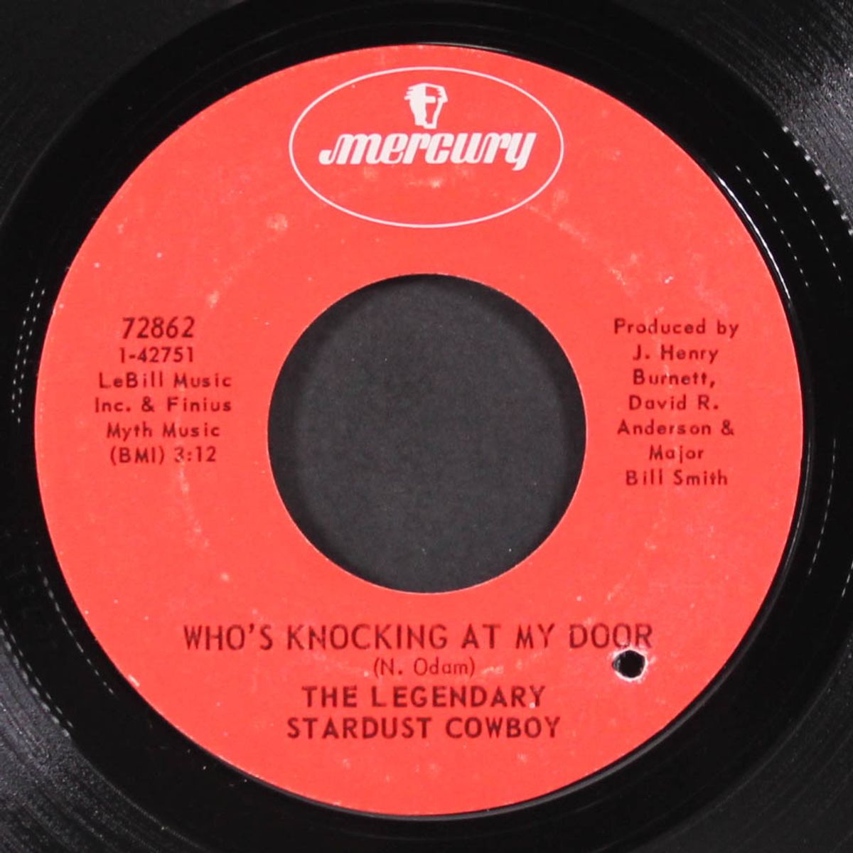 paralyzed / who's knocking on my door by LEGENDARY STARDUST COWBOY