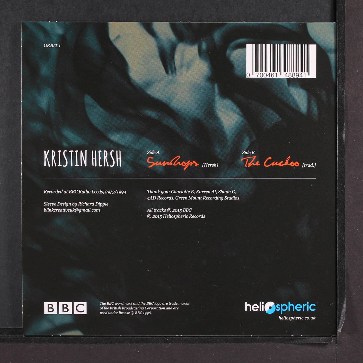 sundrops / the cuckoo by KRISTIN HERSH