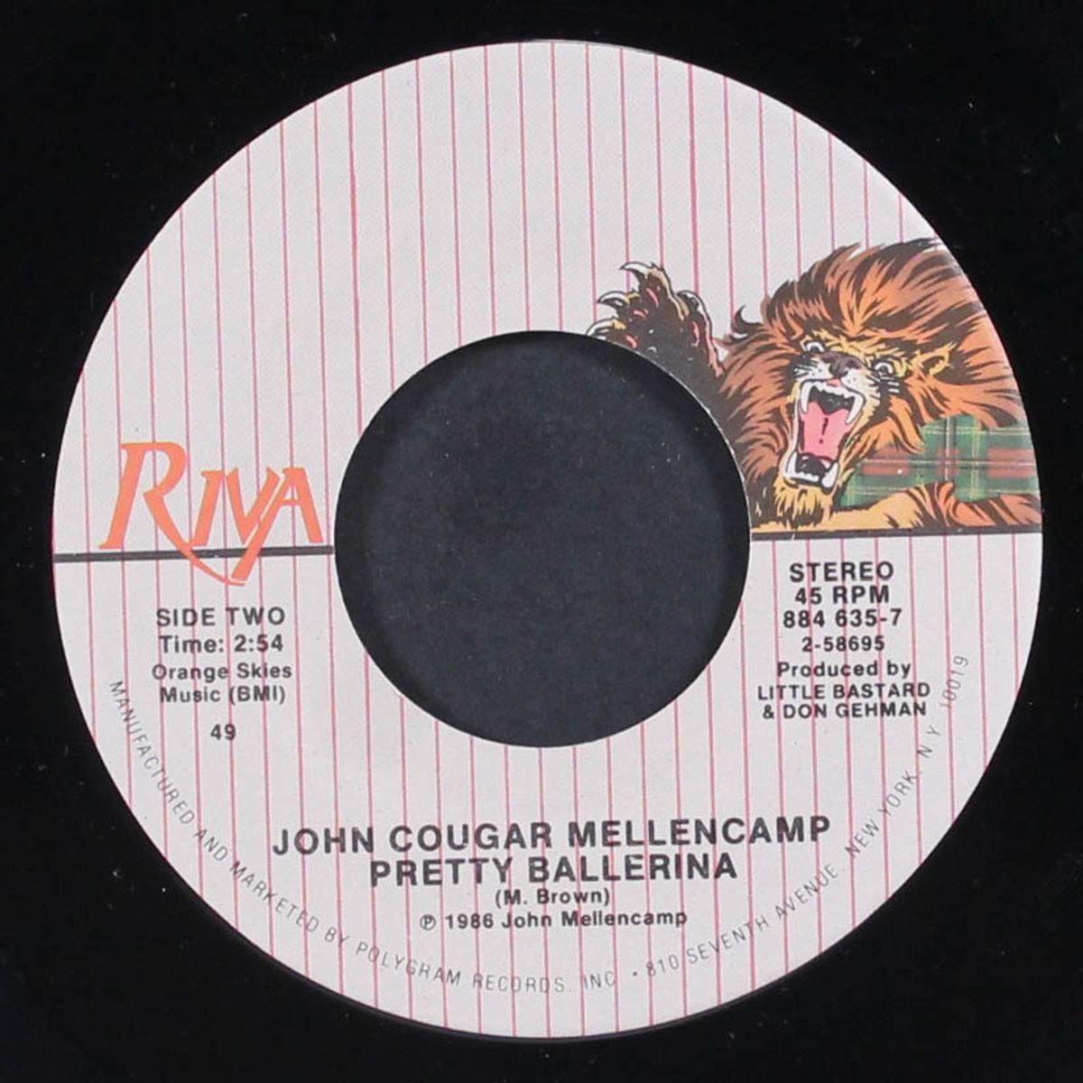 rain on the scarecrow / pretty ballerina by JOHN COUGAR MELLENCAMP
