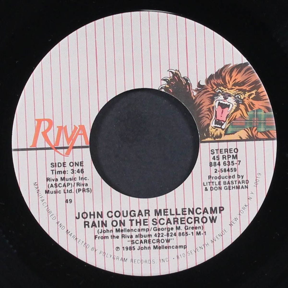 rain on the scarecrow / pretty ballerina by JOHN COUGAR MELLENCAMP