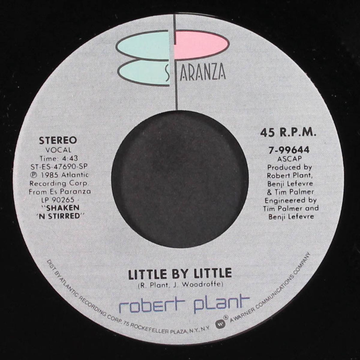 little by little / short by ROBERT PLANT