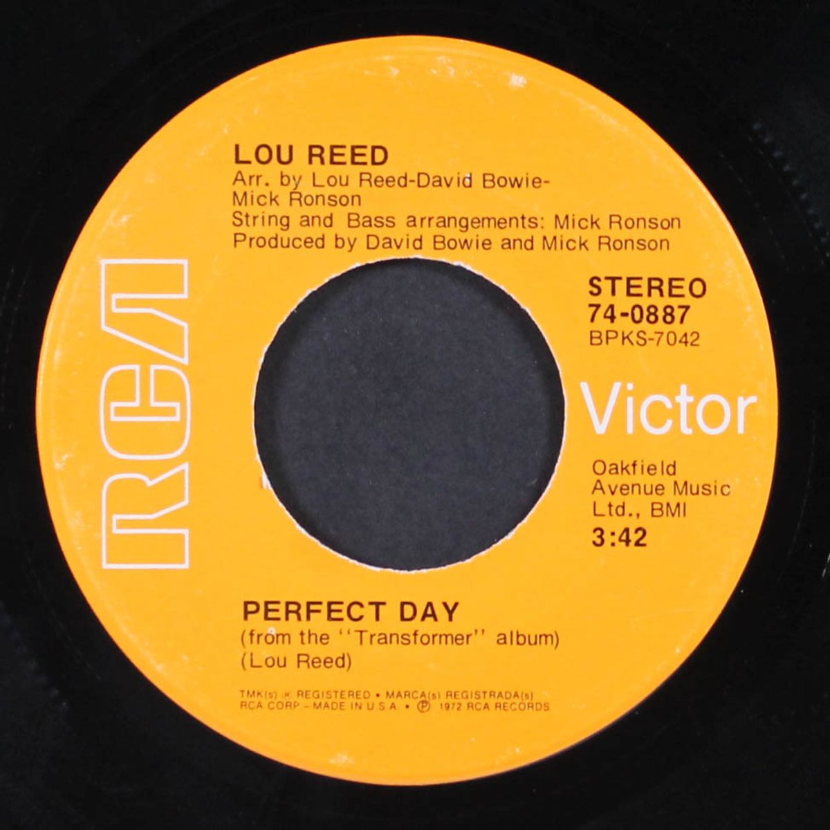 walk on the wild side / perfect day by LOU REED