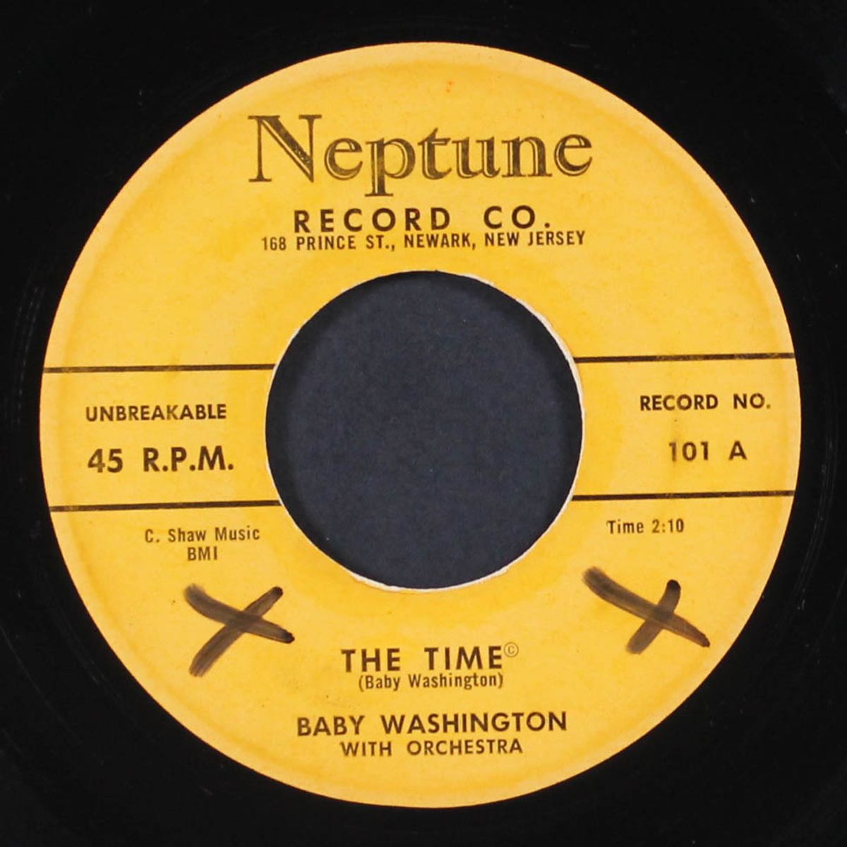 the time / you could never be mine by BABY WASHINGTON