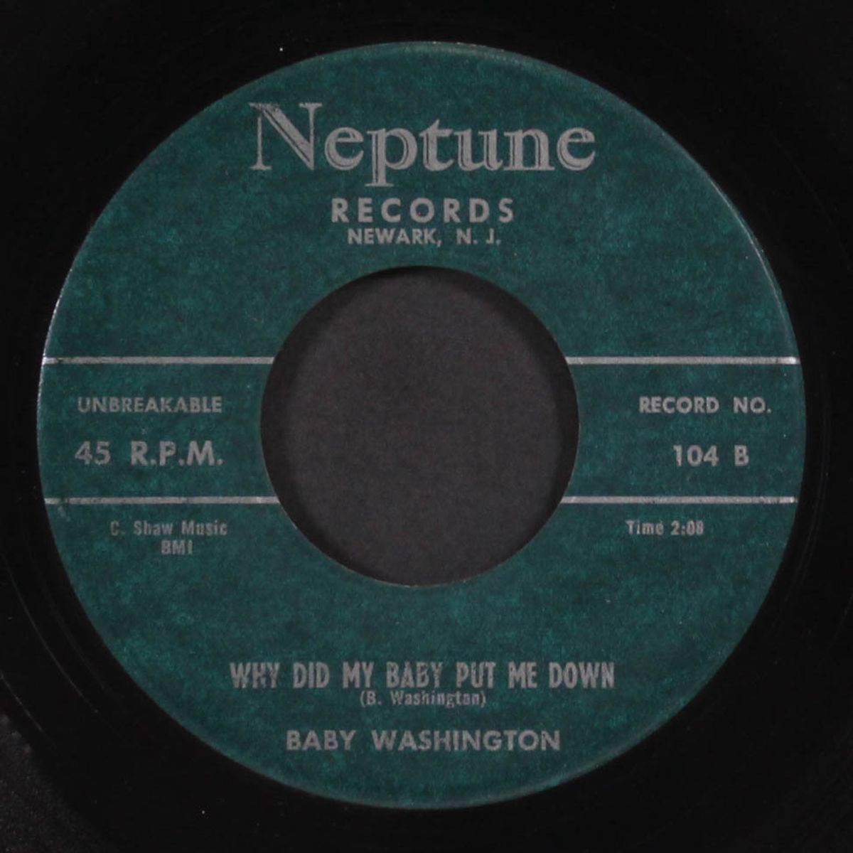 the bells / why did my baby put me down by BABY WASHINGTON
