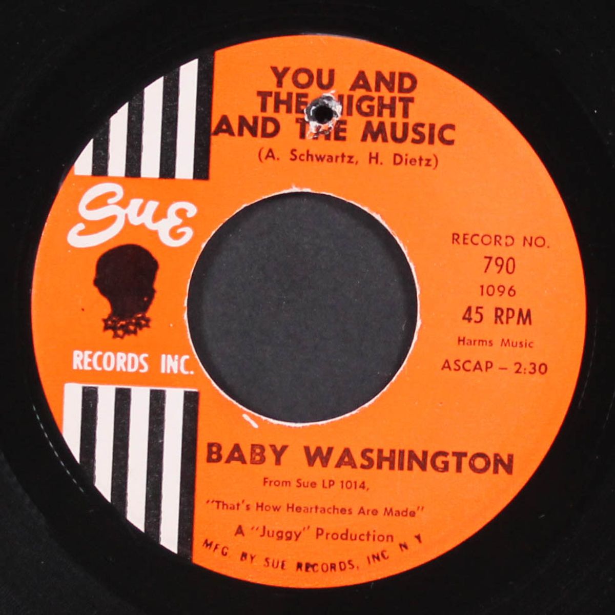 leave me alone / you and the night and the music by BABY WASHINGTON
