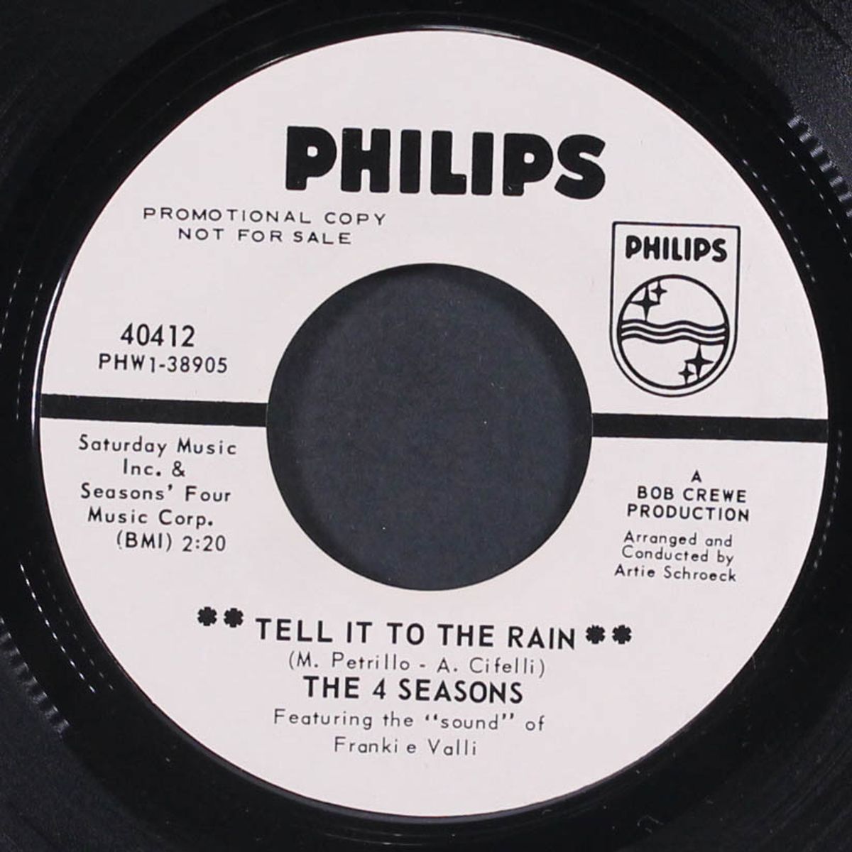 tell it to the rain by FOUR SEASONS