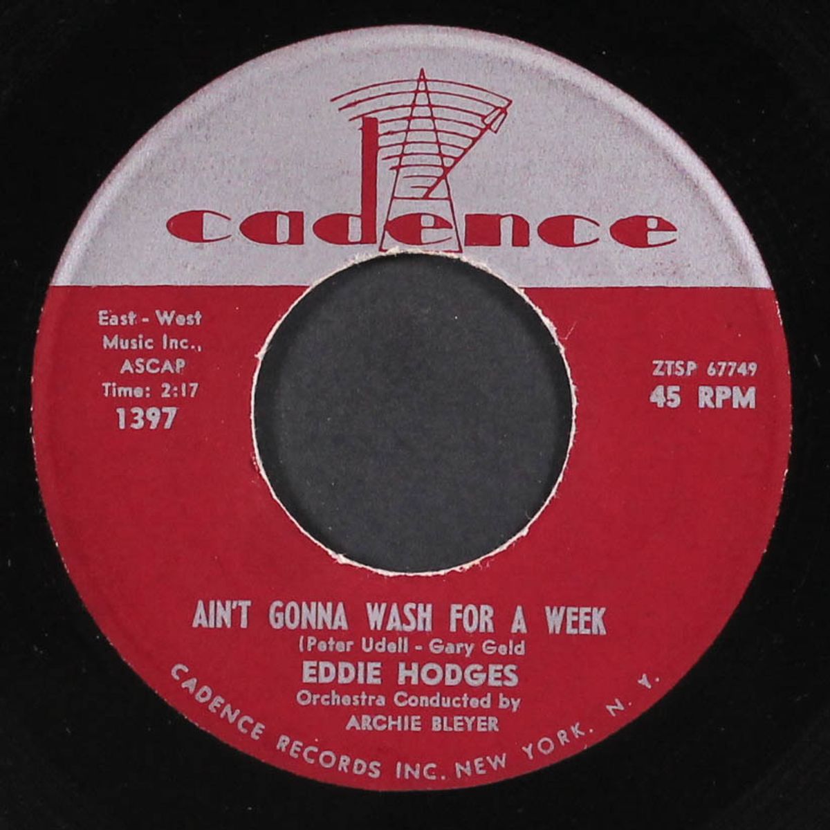 i'm gonna knock on your door / ain't gonna wash for a week by EDDIE HODGES