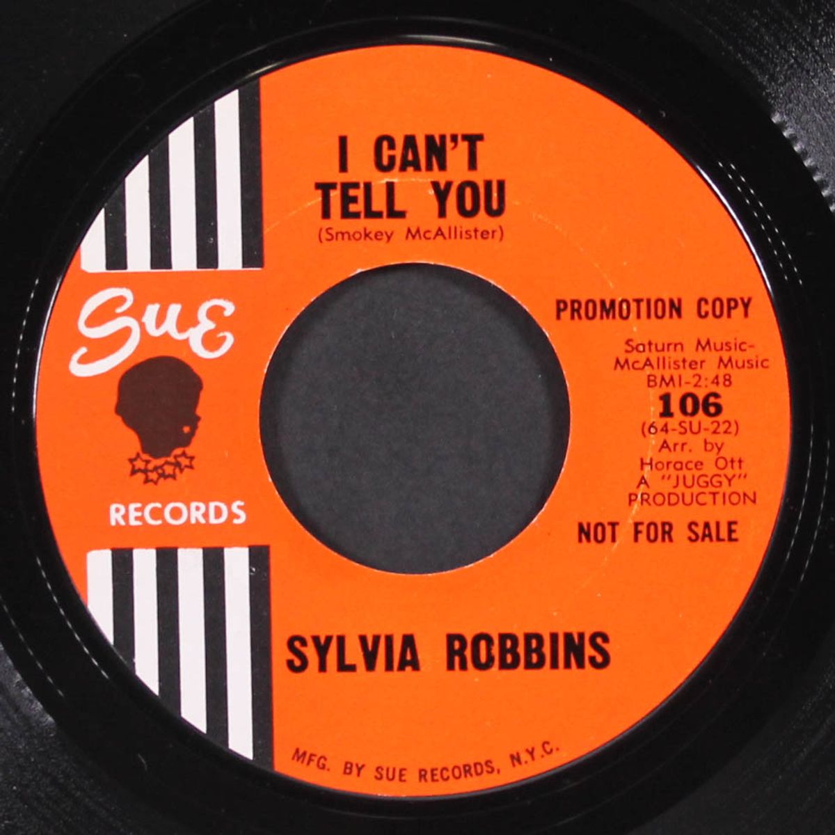 our love / i can't tell you by SYLVIA ROBBINS