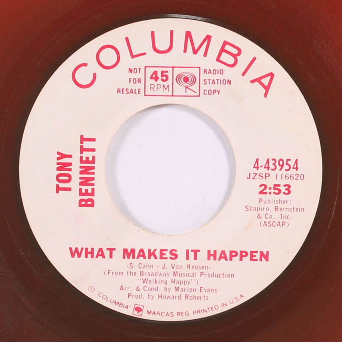what makes it happen / country girl by TONY BENNETT
