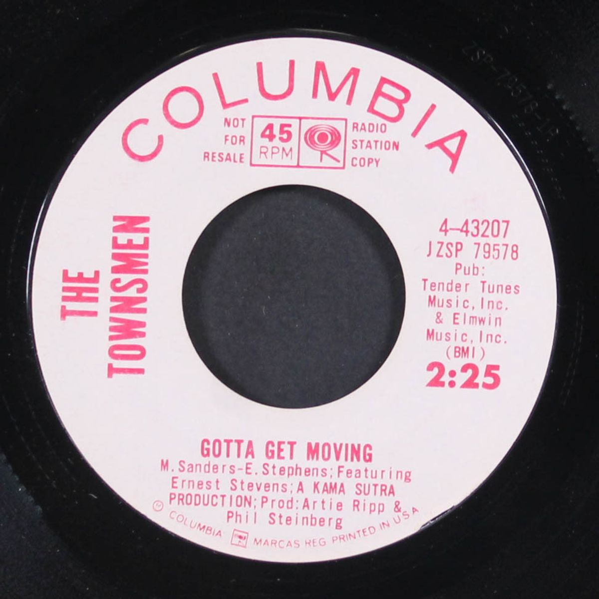 please don't say goodbye / gotta get moving by TOWNSMEN