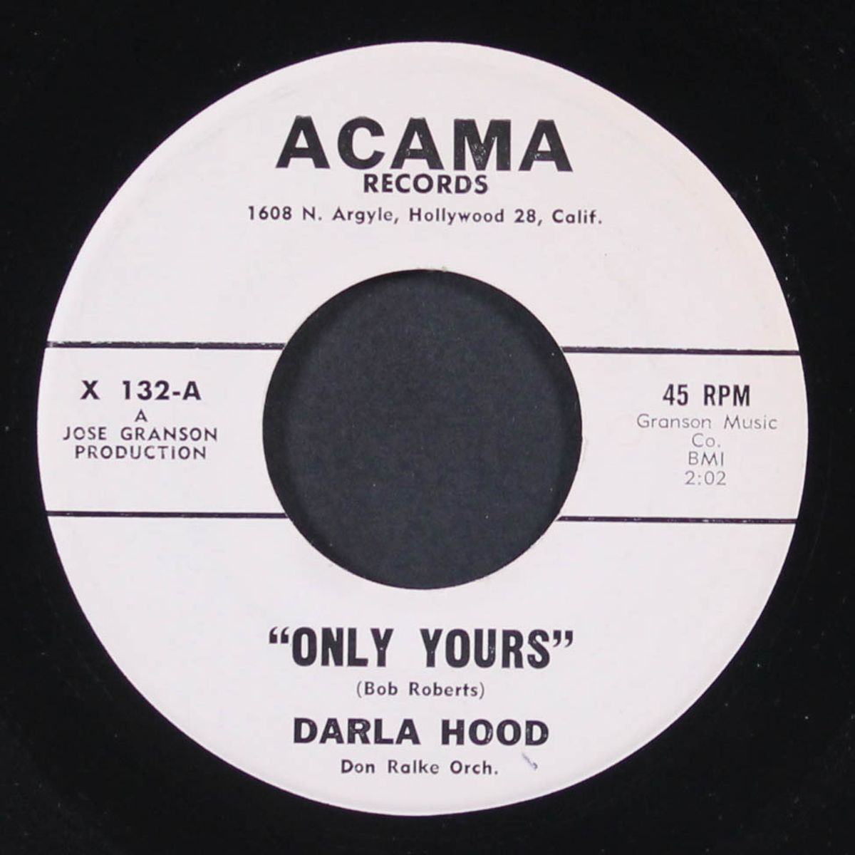 only yours / i'm gonna laugh right in your face by DARLA HOOD